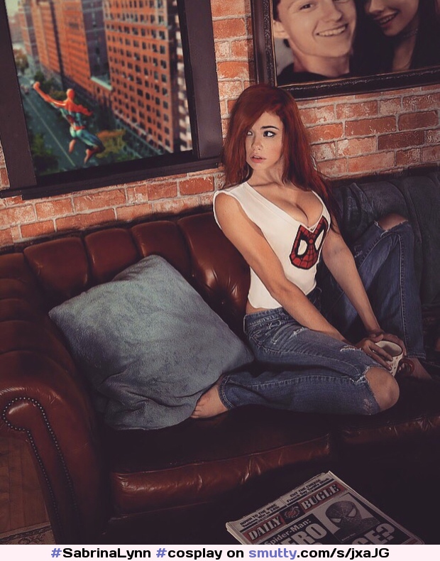 #SabrinaLynn #cosplay #MaryJaneWatson #Spiderman #nonude #jeans #Marvel