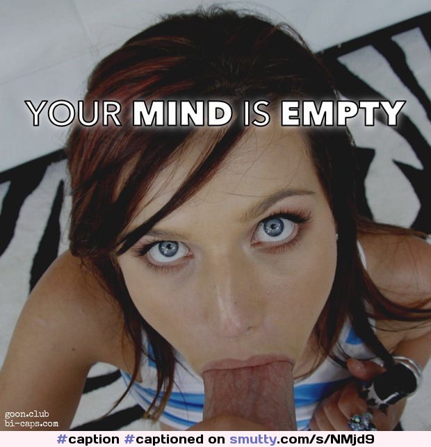 #caption #captioned #blueeyes #eyecontact #lookingatcamera #bicaps #suckingcock #blowjob #bj #suckingdick #dumb #brainless #brainwashed