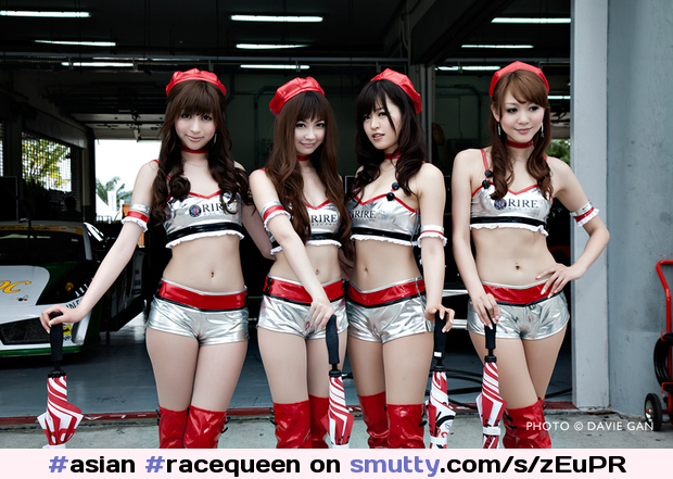#asian #racequeen #umbrellagirl #group