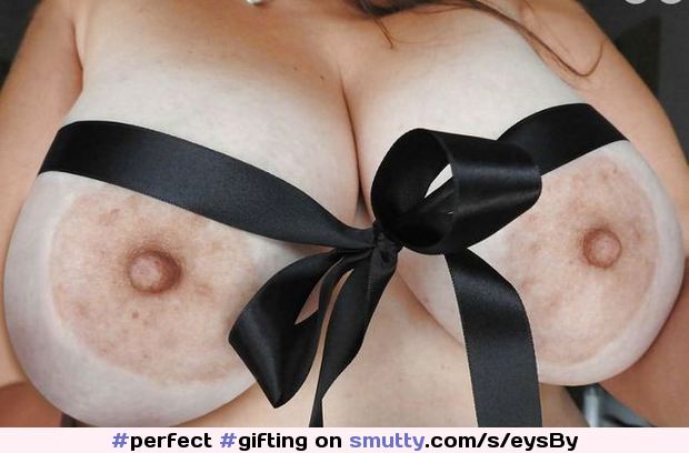 #perfect #gifting #areolas #beautiful #awesome #boobs #breasts #tits #titties #Hot #horny #homegrown #amateur #pornpics #nobra #giftwrap