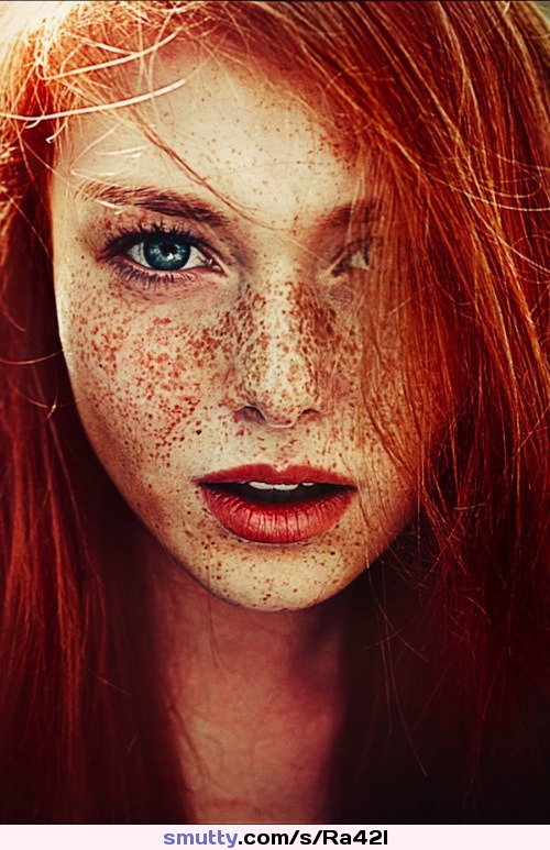 #teen #redhair #freckles #eyes #mouth #beautiful #sexy #hot #beauty $eyecontact #lookingatcamera #blueeyed #hotlips #sexymouth #young #wow