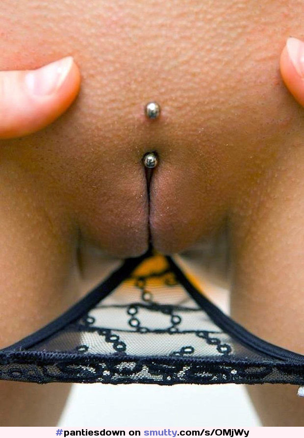 #pantiesdown #piercedpussy #cunt #erotic #beautiful