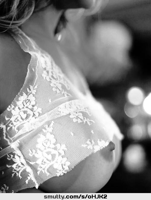#NaturalBreasts #Naturals #ShortTop #Lace #BlackAndWhitePhoto #TrophyWife #TrophyWifeOrMistressMaterial#TanLines #PerfectNipples ##SubWife