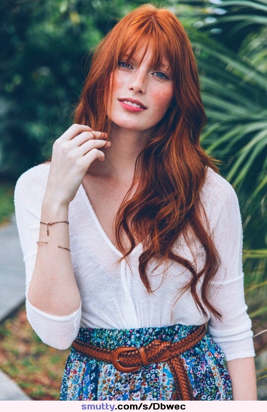 #redhead #teen #dressed #summer #sexy #prettyface #hot #pale #babe #smiling #seductive #erotic #teenmistress