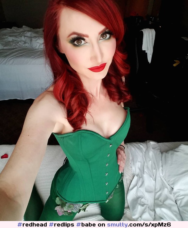 #redhead #redlips #babe #milf #KendraJames #corset #nn #fetishwear #selfie #sexy #erotic #seductive #hot #pale #goddess