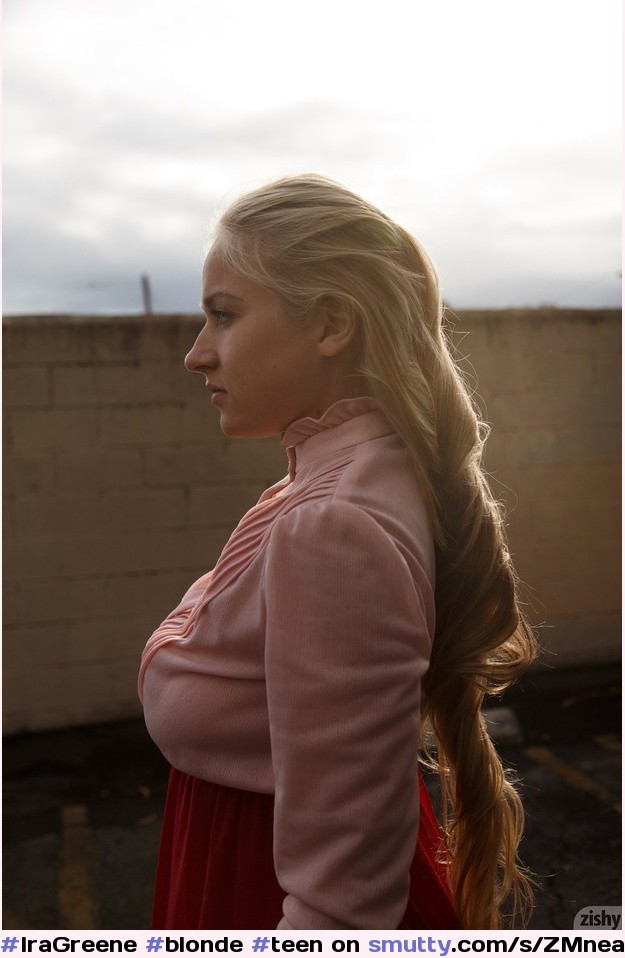 #IraGreene #blonde #teen #babe #pigtail #profile #fromtheside #nn #dressed #outdoor #face #sexy #seductive #longhair