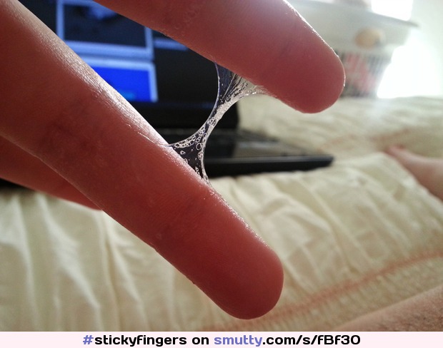 adaddysgirl:“ Sticky fingers.” #stickyfingers #wetfingers #sticky #pussyjuice #girlcum #pussy
