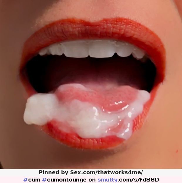 #cum
#cumontounge
#cuminmouth
#lips
#lipstick
#closeup
#sexy
#nice
#hot
#perfect
#yes i would