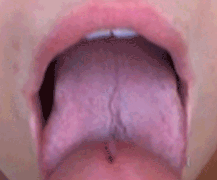 Right on her tongue. Sex Pics Hd