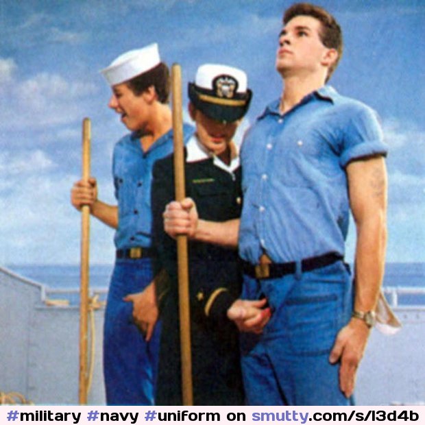 #military #navy #uniform #cfnm