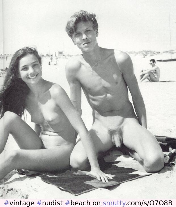 #vintage#nudist#beach#teens
