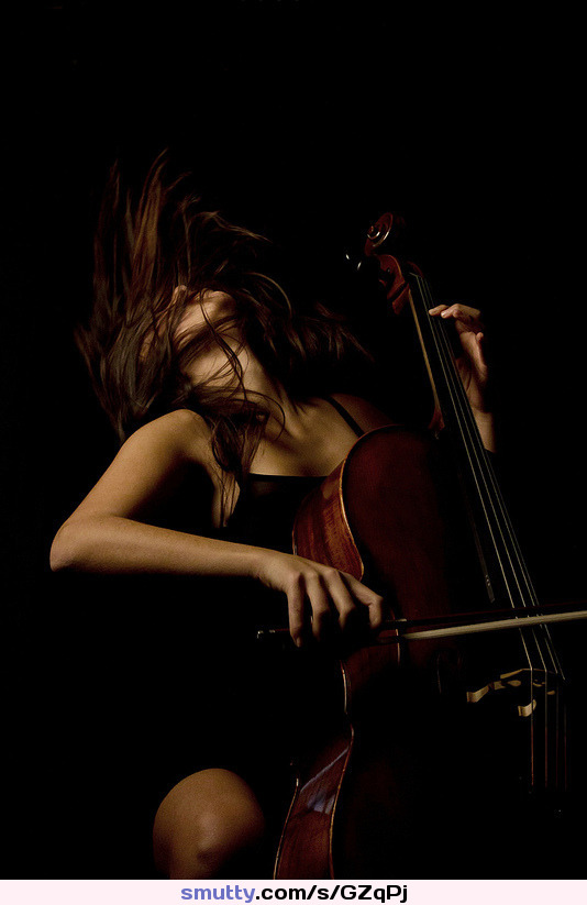#nonnude #cello #musician #beautiful #passion #playing #hair #dress
