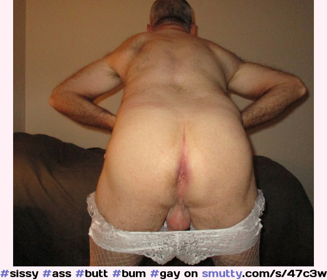 #sissy#ass#butt#bum#gay#bisexual#amateur#cd#crossdressing#cock#balls