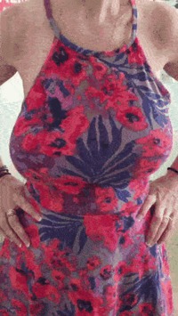 #tightdress #titsout #gorgeousboobs #weddingring #bigtits #dresspuleddown #squeezingtits #mature #milf #soccermom #mom