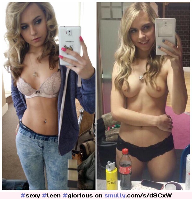 #sexy #teen #glorious #selfie #selfshot #tits #bra #panties #onoff #dressedundressed