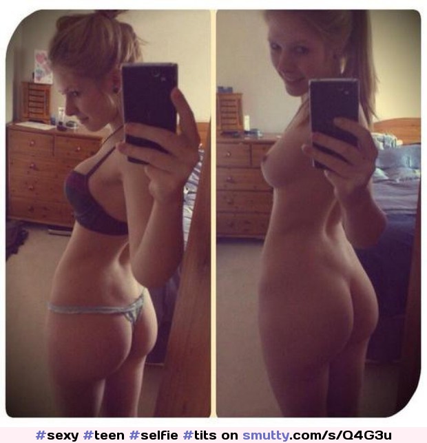 #sexy #teen #selfie #tits #ass #panties #thong #onoff #dressedundressed