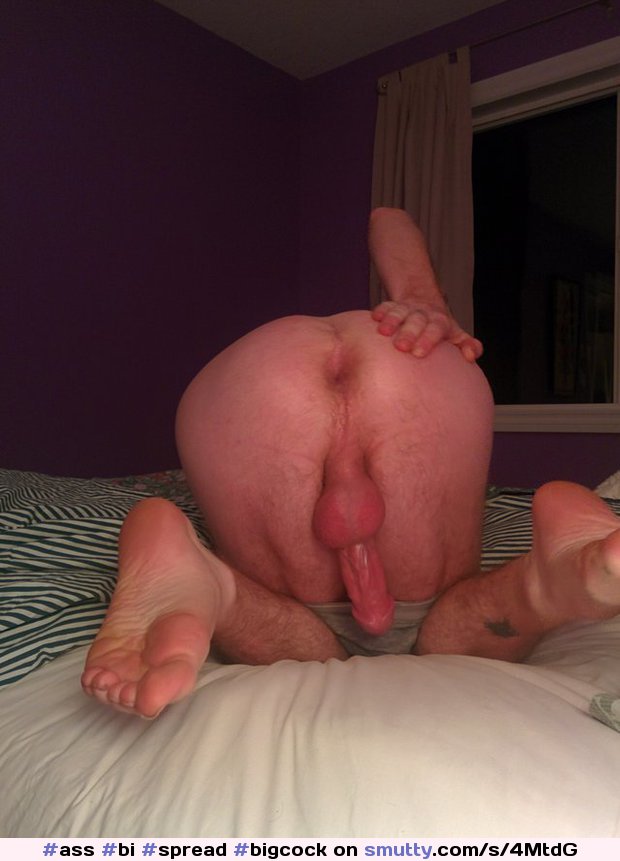 #ass #bi #spread #bigcock #cock #balls #asshole #assholespread #feet #boipussy #loose