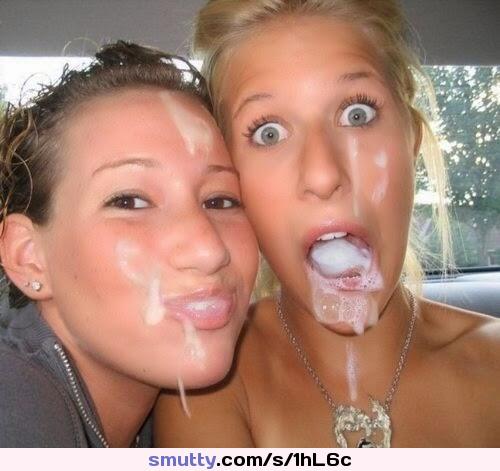 #twogirls #cumonface #cuminmouth #FunnyFace #cumselfie #cumsluts