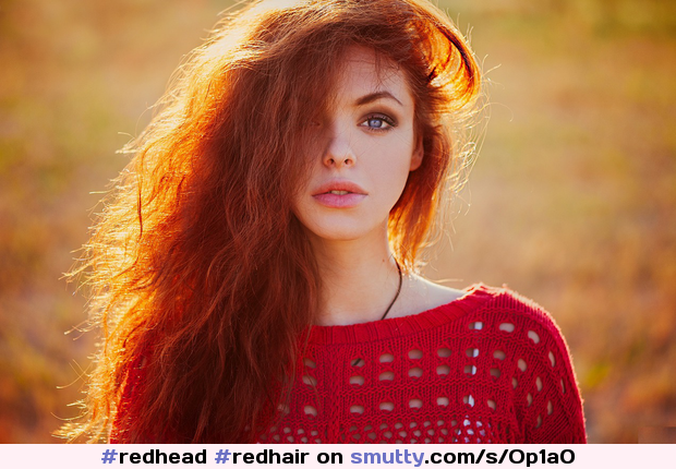 #redhead #redhair #ginger #portrait #hairstyle #redtop #prettyface