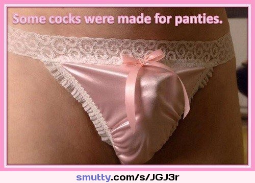 #caption #sissycaption #pinkpanty #panty #pantybulge #sissydream #cute