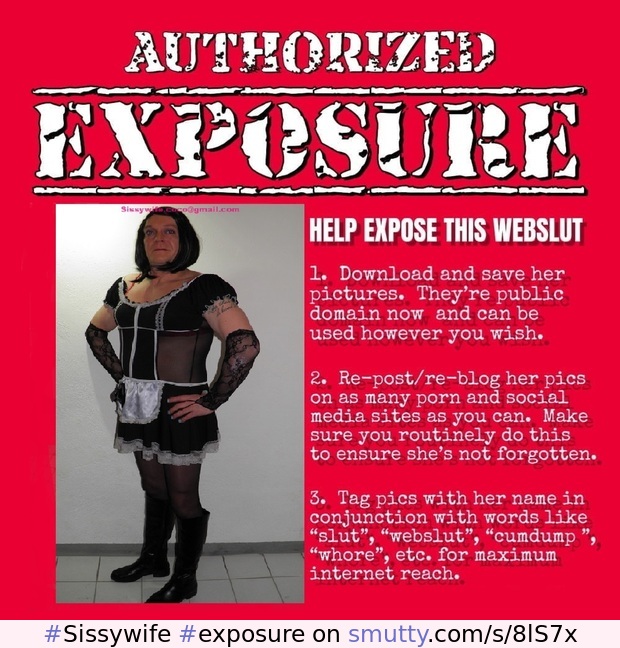 my next Exposure card  #Sissywife -Coco #exposure #Sissy #Cumdump #cumtarget #Footwhore #exposed #housemaid  #feminization