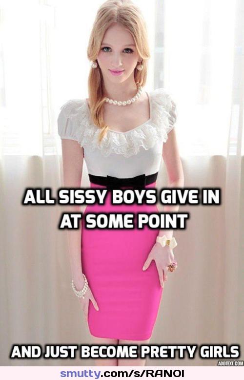 #sissy #sissycaptions #crossdresser #boytogirl #feminized