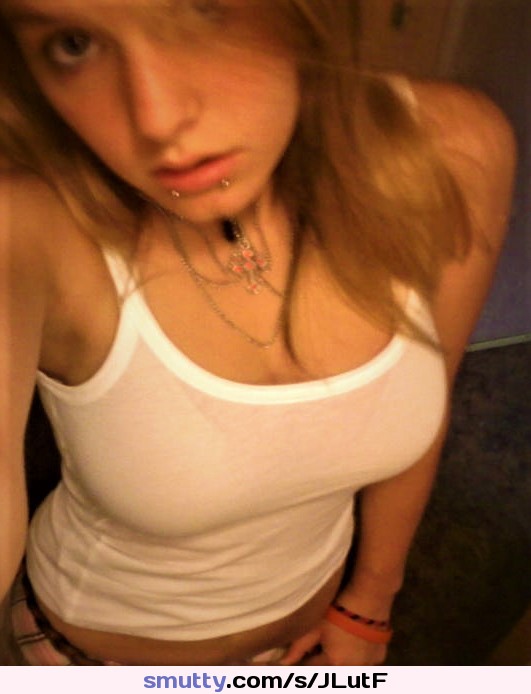 Wanna cum over? #selfie #teen #young #nonnude #bigtits #midriff #pierced #bedroomeyes