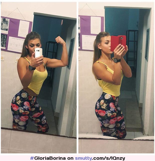 #GloriaBorina #leggings #spandex #yogapants #thick #thickthighs #fitbody #sexybody #gymbabe #selfie #mirror #sexy #slut #bigass #bigbooty
