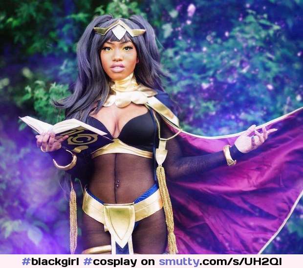 checkout these warlocks #blackgirl #cosplay #cape #Tharja #FireEmblem