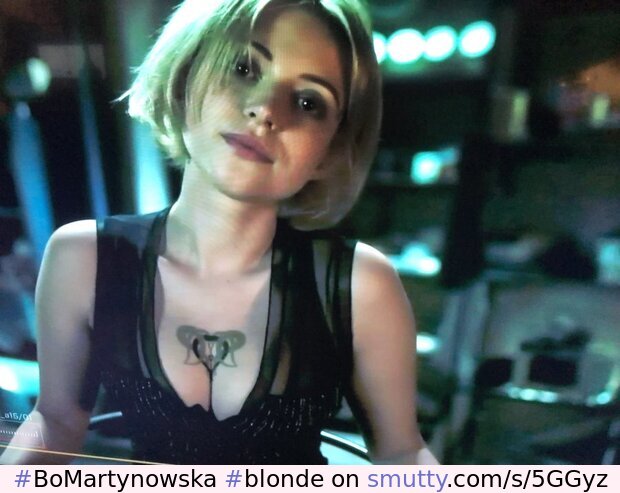 #BoMartynowska #blonde #actress #celebs #celebrities #NonNude #nn #cleavage #tits #BigTits