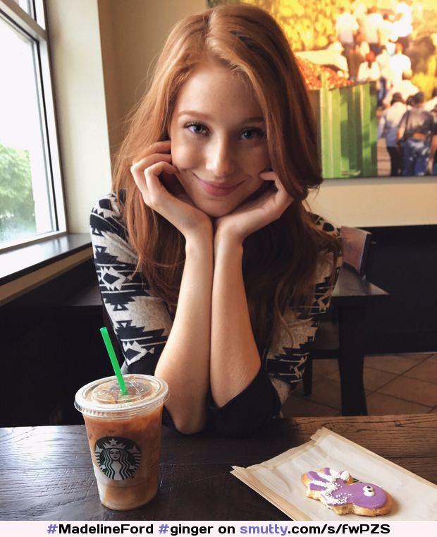 #MadelineFord #ginger #redhead #freckles #sexy #gorgeous #beautiful #perfect #eyes #adorable #heaven #smile #starbucks #psl