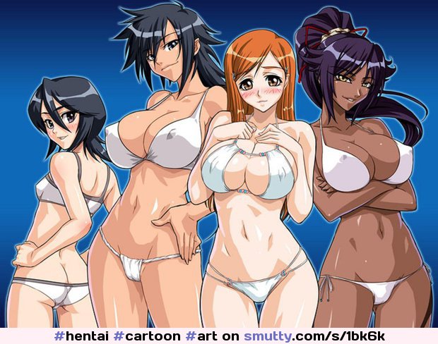 #hentai #cartoon #art #drawing #illustration #sexy #busty #hot #bleach #girls