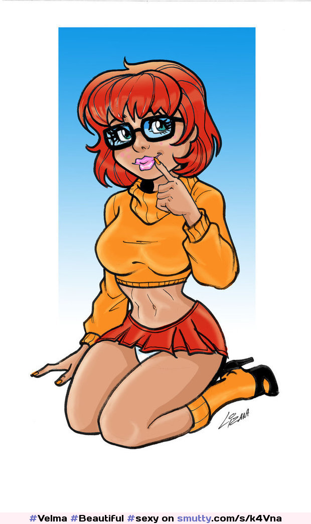 #Velma #Beautiful #sexy #Snazzy #busty #peachy #cartoon #art #illustration