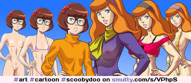 #art #cartoon #scoobydoo #Daphne #Velma