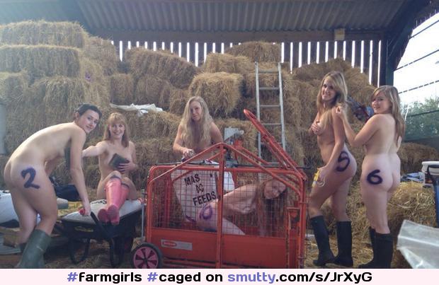 #farmgirls #caged #coveredtopless #coveredbreast #coveredboobs