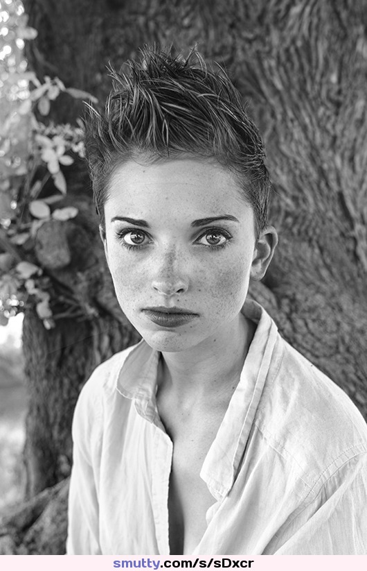 #BreShanks #gorgeous #cute #young #teen #freckles #freckled #shorthair #pixie #skinny #DirtyDaughter #openshirt #blouseopen