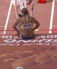 #pigtail #athlete #athletic #polevault #blonde #swedish #olympics