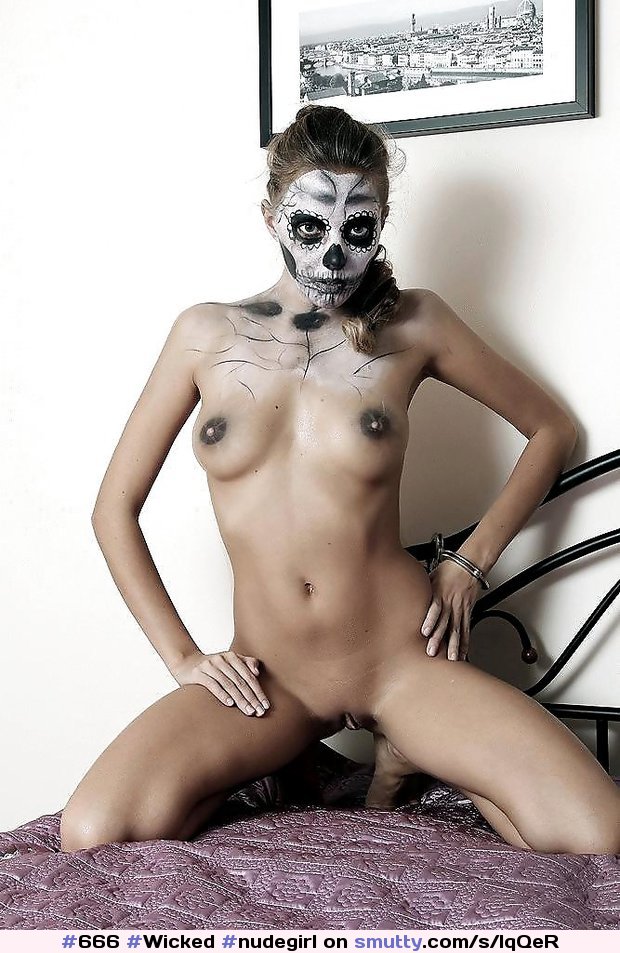 post #666 #Wicked #nudegirl #horror #shedevil #shebeast #witch #death #terrifying