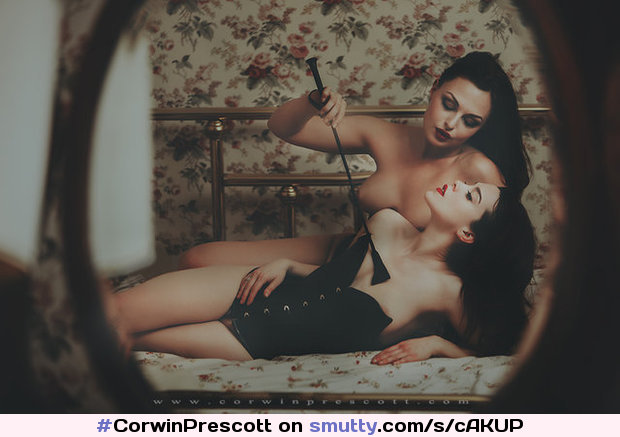 #CorwinPrescott #femdom #mistress #lingerie #brunettes #crop #tits #breasts #mirrorshot