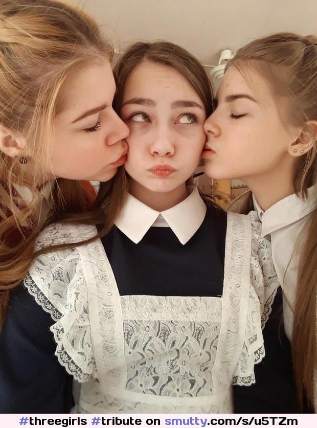 #threegirls #tribute #fake #kissing #cuties #needsbigcock #cumtarget