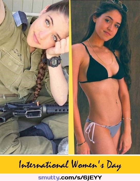 Belated #InternationalWomensDay #IWD #IsraeliDefenceForce #bikini #killerlooks #respect
