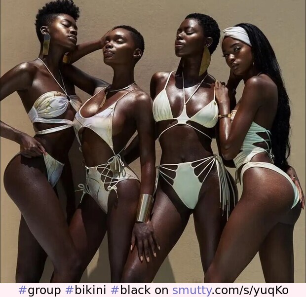#group #bikini #black #localcolour