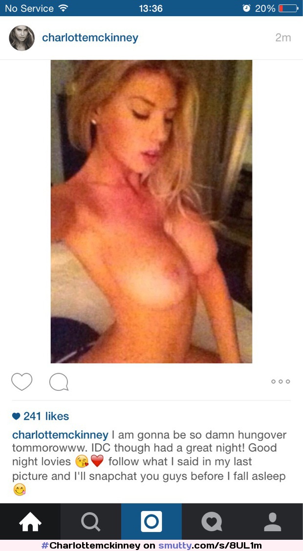 #Charlottemckinney #hugetits #selfie #thefappening #IWantMore