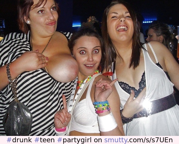 #drunk #teen #partygirl #shocked