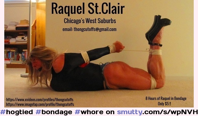 #hogtied
#bondage
#whore
#blonde
#hogtie
#ballgag
#raquelstclair
#daisydukes
#microshorts
#punitiveheels
#transvestite