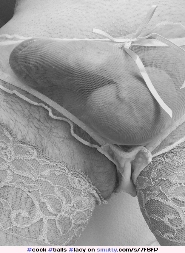 #cock #balls #lacy #panties #cockinpanties #crossdresser #hardcock #bulge #pantybulge #seethrough #sheer #sheerpanties #ThrobsDailyTreat