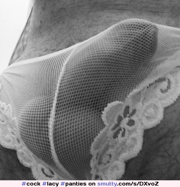 #cock #lacy #panties #cockinpanties #crossdresser #cd #seethrough #hardcock  #bulge #pantybulge #ThrobsDailyTreat