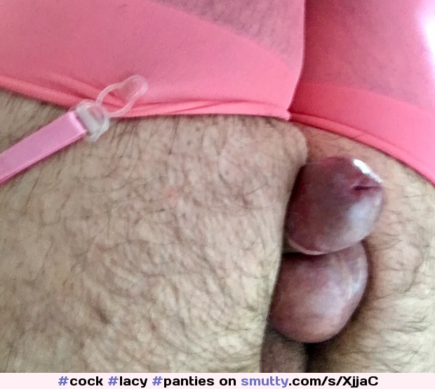 #cock #lacy #panties #cockinpanties #crossdresser #cd #stockings #hardcock  #bulge #pantybulge #ThrobsDailyTreat