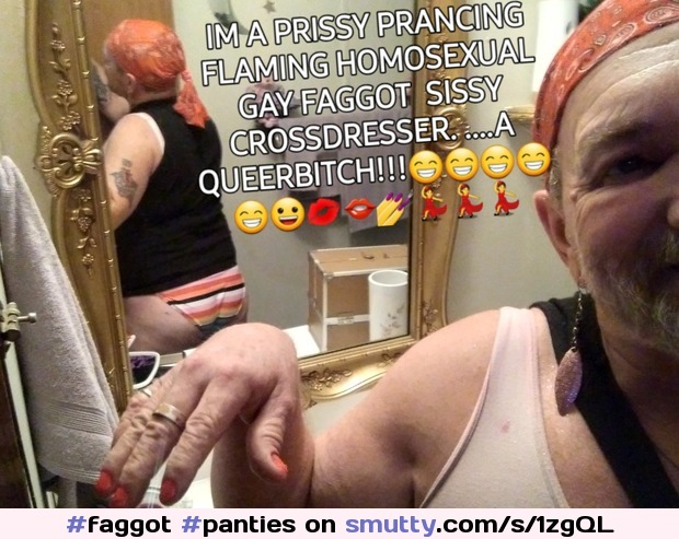 #faggot # gaytravisdeancausey # queer #panties# sissy # lingerie  #faggotbitch #homosexual  #cumslut #prissy #sissyslut  # sissy # gay