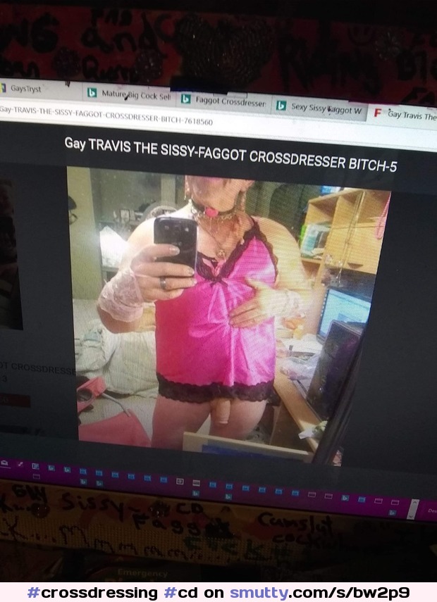 #crossdressing #cd #sissyfaggot #sissy #gay #gaytravisdcausey #lingerie #panties #pink